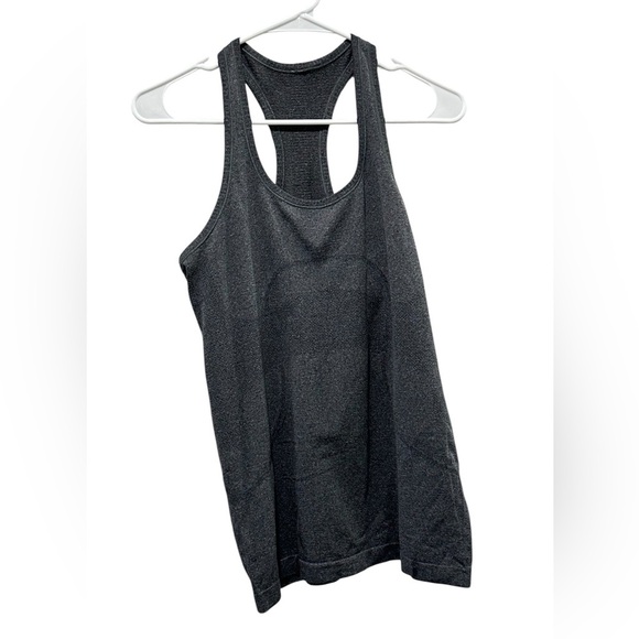 Lululemon Swiftly Tech Racerback Tank Top  Women's Size 8 Charcoal Grey - Picture 1 of 7